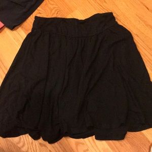 Black skirt